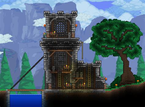 medieval terraria house designs.